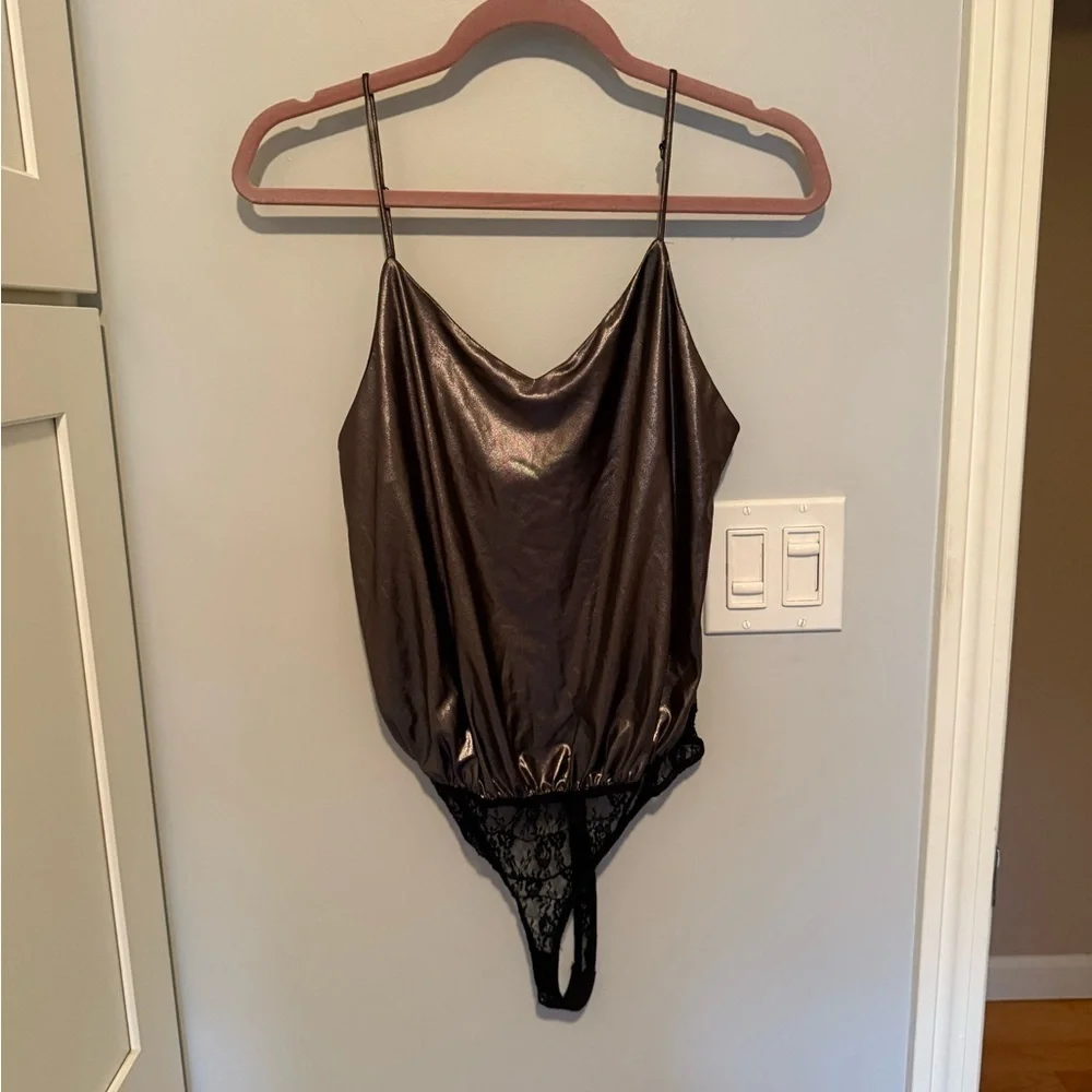 FREE PEOPLE INTIMATELY THONG BODYSUIT Sz XS